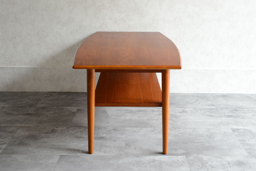 ミッドセンチュリー　チーク ローテーブル