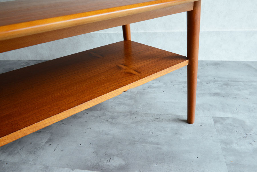 ミッドセンチュリー　チーク ローテーブル