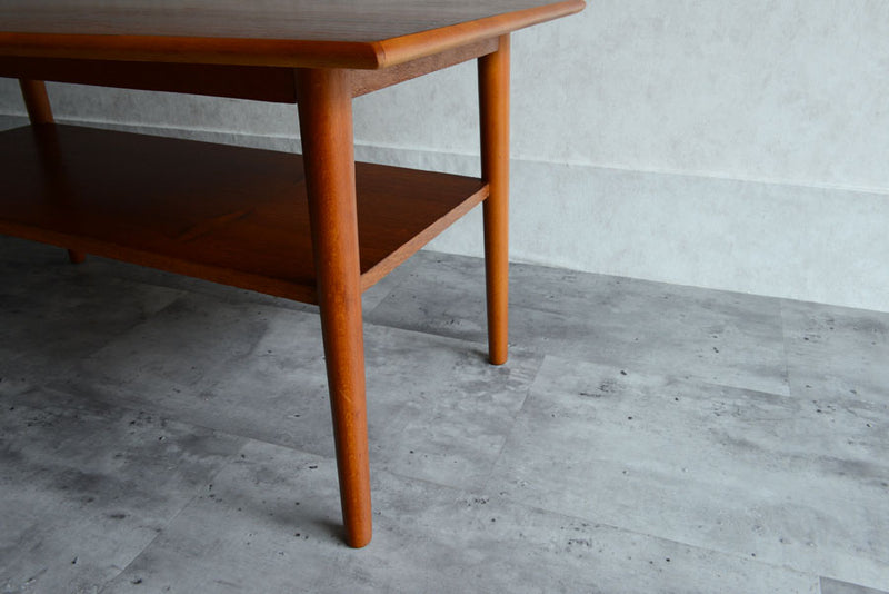 ミッドセンチュリー　チーク ローテーブル