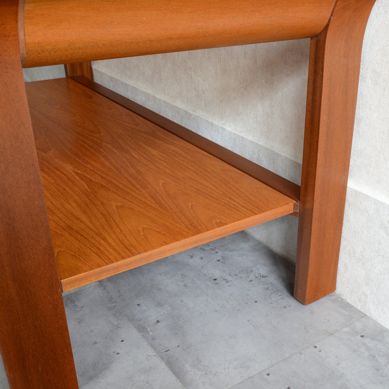 ミッドセンチュリー ガラストップローテーブル 10