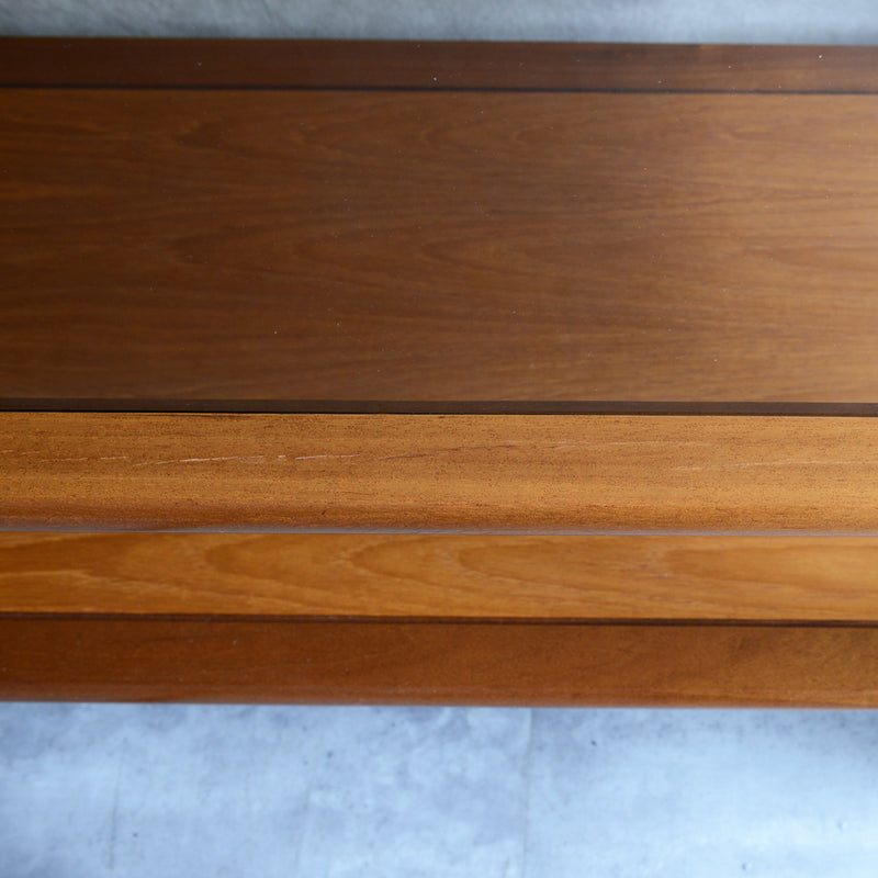 ミッドセンチュリー ガラストップローテーブル 10