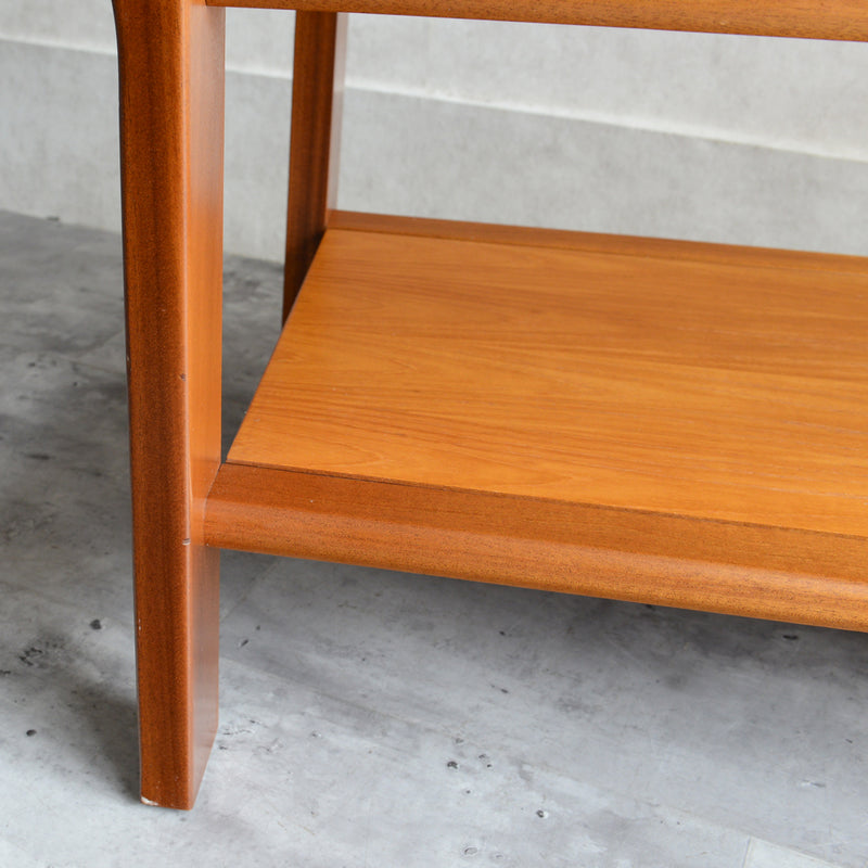 ミッドセンチュリー ガラストップローテーブル 10