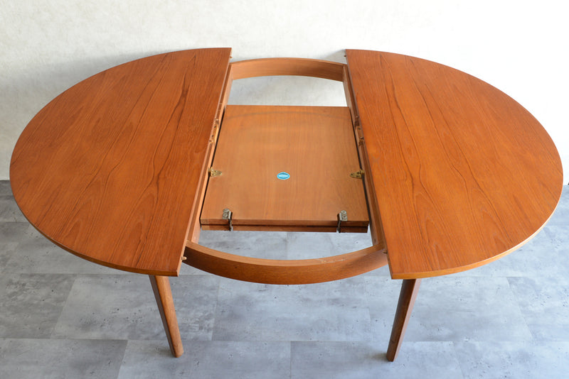 Nathan ネイサン　エクステンション ラウンド ダイニングテーブル03