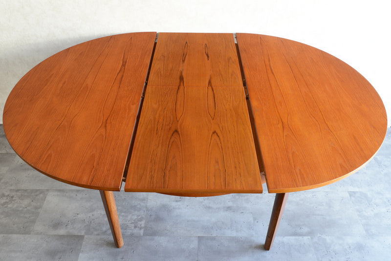 Nathan ネイサン　エクステンション ラウンド ダイニングテーブル03