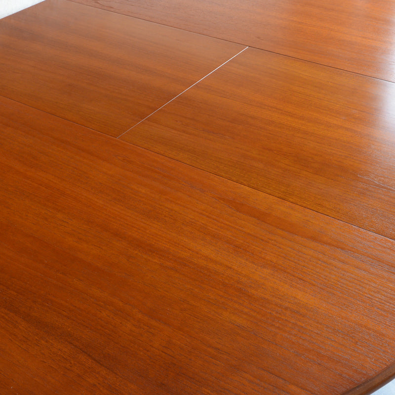 Meredew(メレデュー）エクステンション ラウンド ダイニングテーブル 03(天板剥離再塗装済）