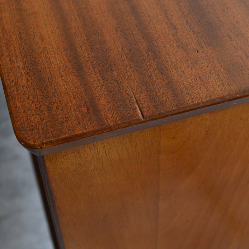 60sチークガラス扉キャビネット015