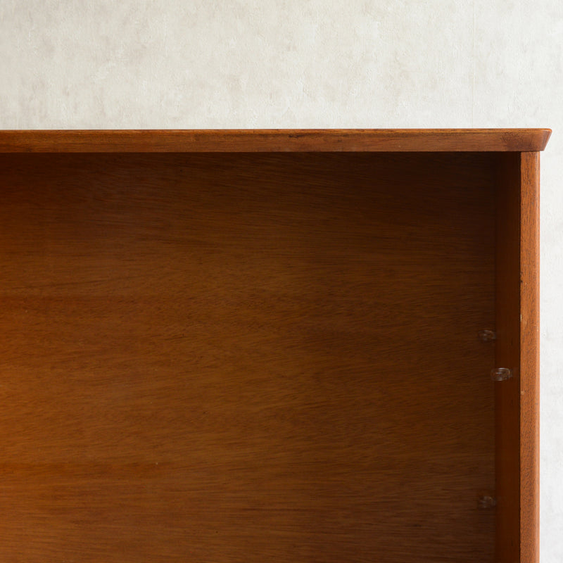 60sチークガラス扉キャビネット015