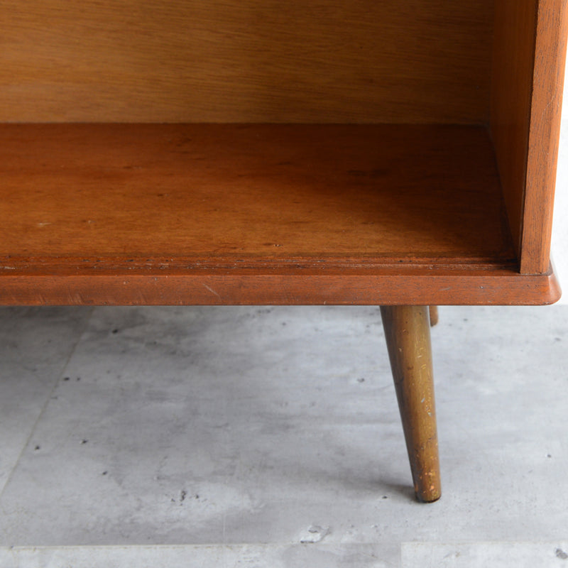 60sチークガラス扉キャビネット015