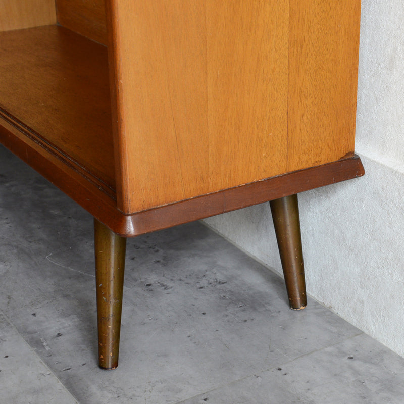 60sチークガラス扉キャビネット015