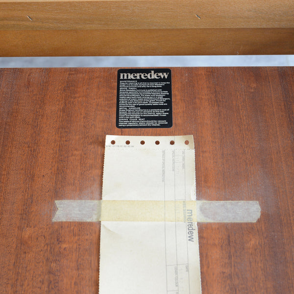 Meredew メレデュー エクステンション ダイニングテーブル 04（Rectangle）天板剥離再塗装済