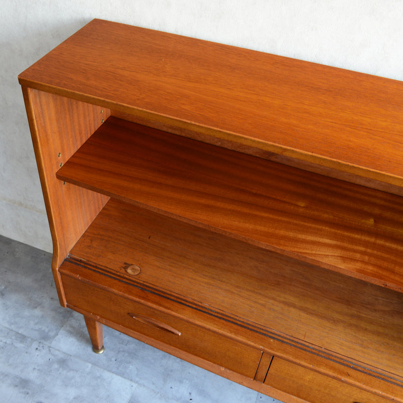 Jentique  ジェンティーク　ナロー　ガラスキャビネット カップボード④