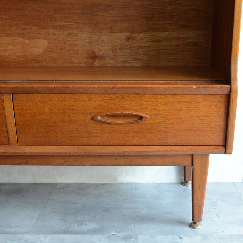 Jentique  ジェンティーク　ナロー　ガラスキャビネット カップボード④