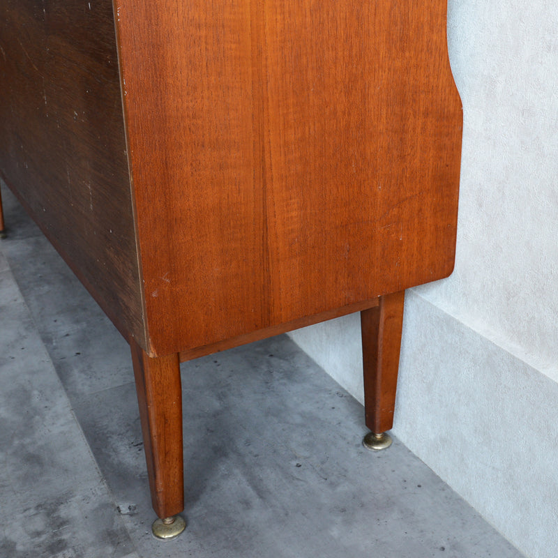 Jentique  ジェンティーク　ナロー　ガラスキャビネット カップボード④