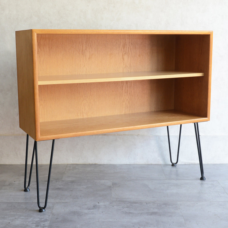 オーク オープンシェルフ 02 (ヘアピンレッグ）