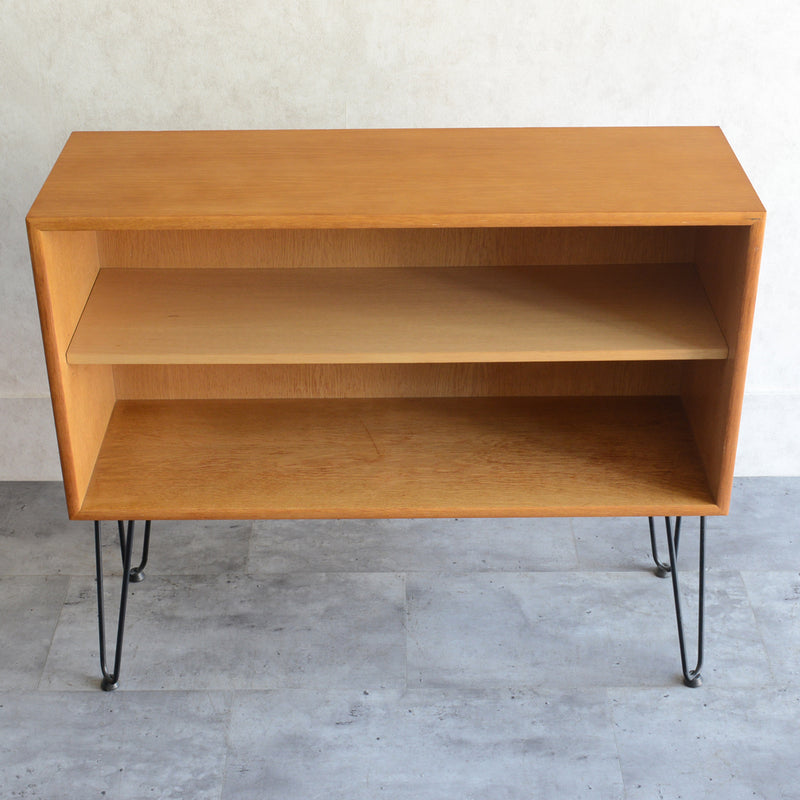 オーク オープンシェルフ 02 (ヘアピンレッグ）