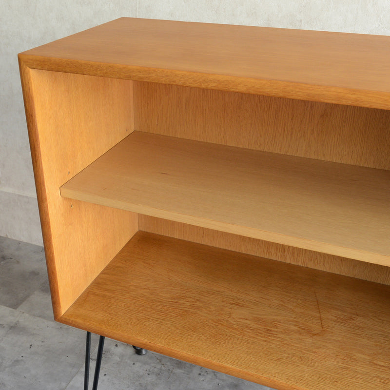 オーク オープンシェルフ 02 (ヘアピンレッグ）