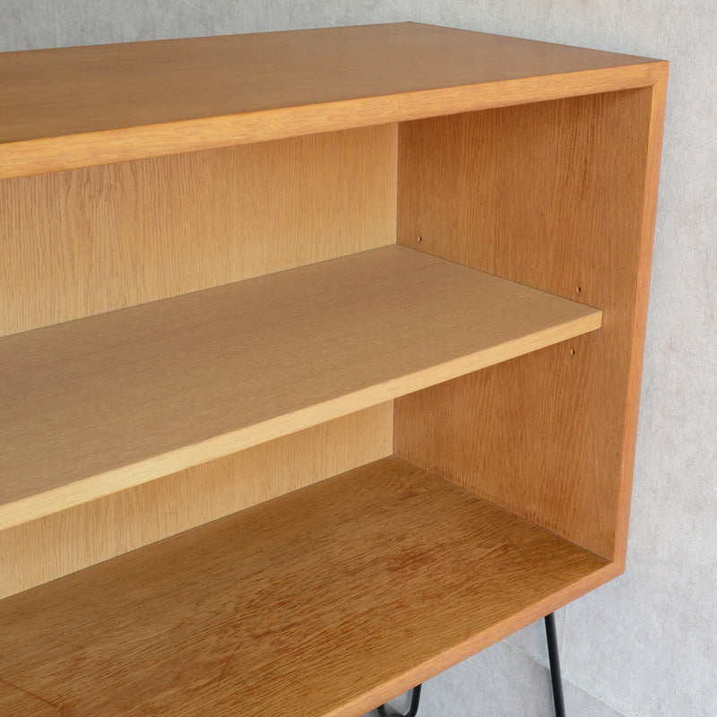 オーク オープンシェルフ 02 (ヘアピンレッグ）