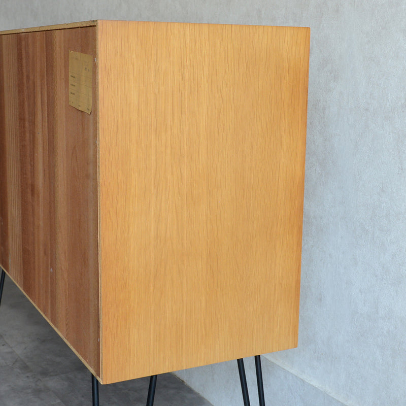 オーク オープンシェルフ 02 (ヘアピンレッグ）