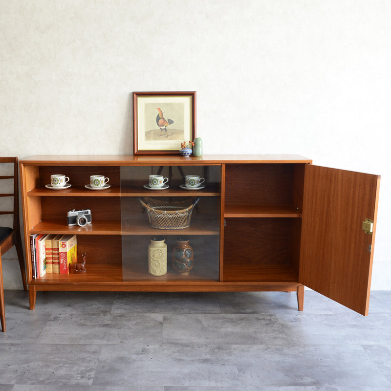 Herbert E. Gibbs ガラスキャビネット19(木扉付)