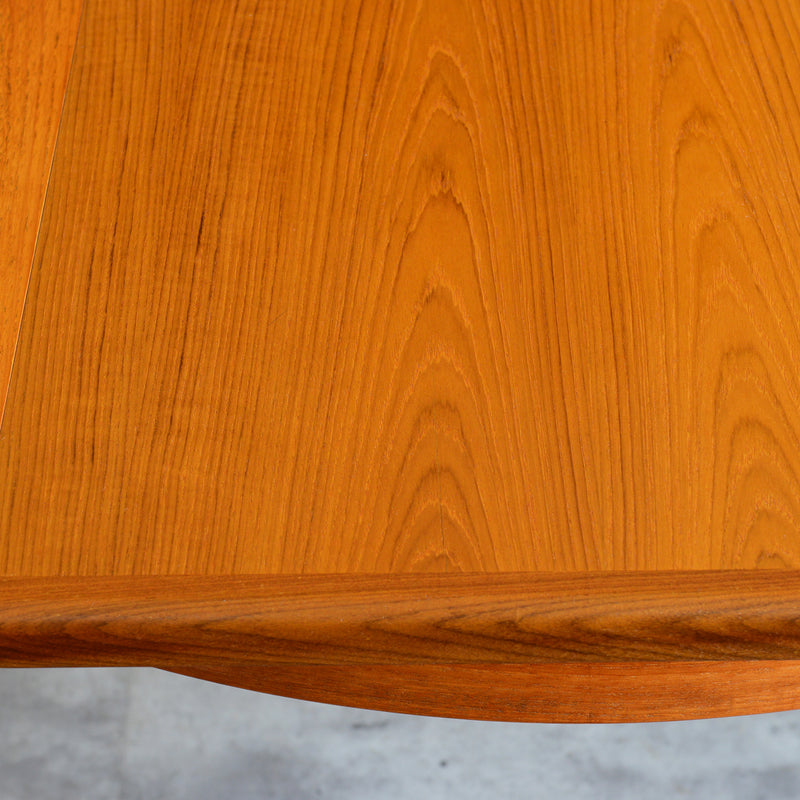 G-PLAN ジープラン　エクステンション ラウンド ダイニングテーブル70（天板剥離再塗装済）