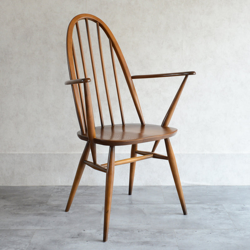 ERCOLアーコールアーム付き クエーカーチェア(ライトオールドコロニアルカラー）