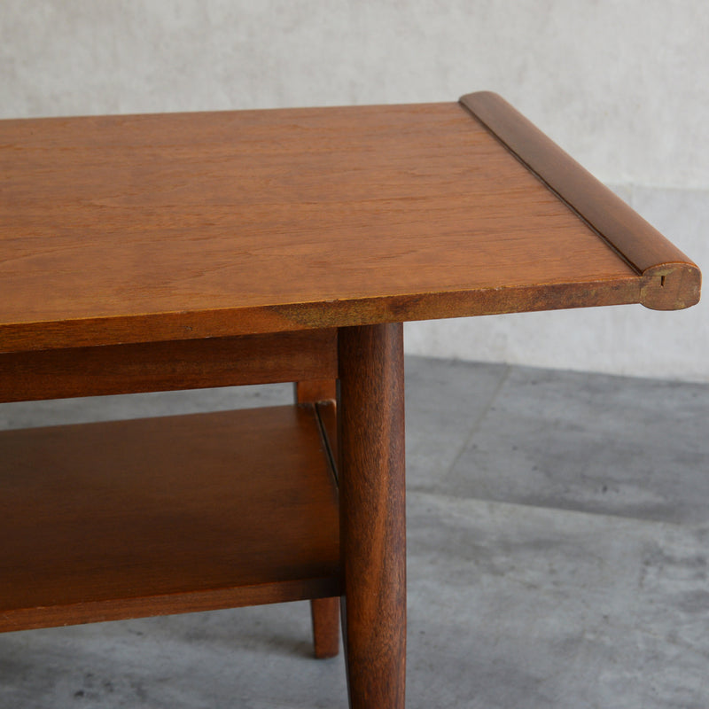 Myer (メイヤー)  60S チーク ローテーブル 23 (天板剝離再塗装済)