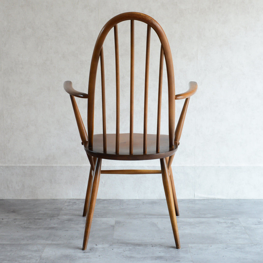 ERCOLアーコールアーム付き クエーカーチェア(ライトオールドコロニアルカラー）