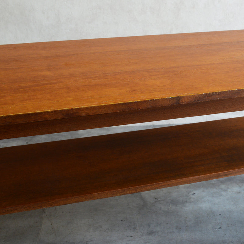 Myer (メイヤー)  60S チーク ローテーブル 23 (天板剝離再塗装済)