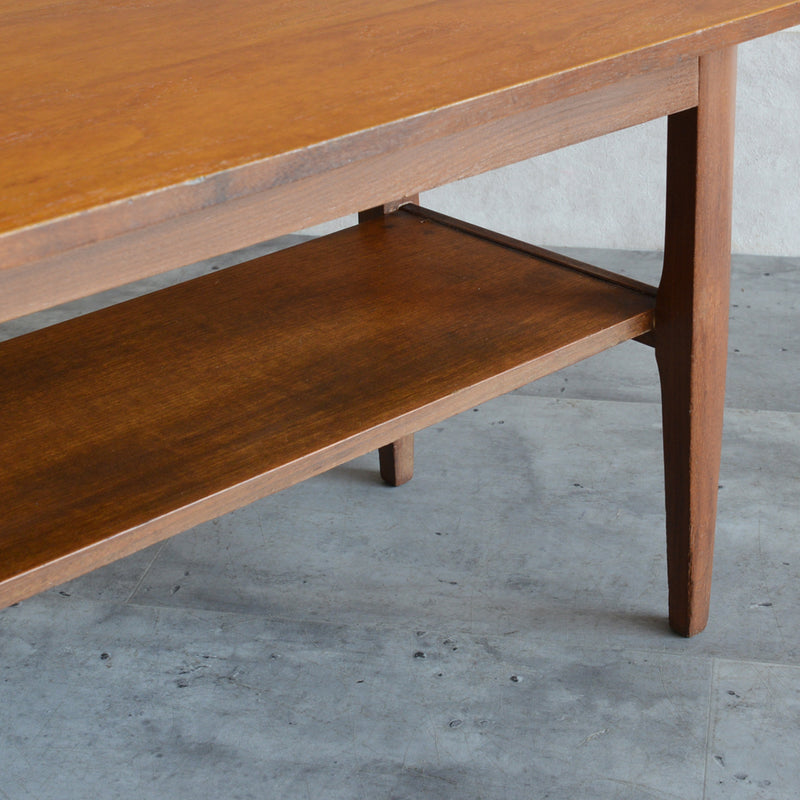 Myer (メイヤー)  60S チーク ローテーブル 23 (天板剝離再塗装済)