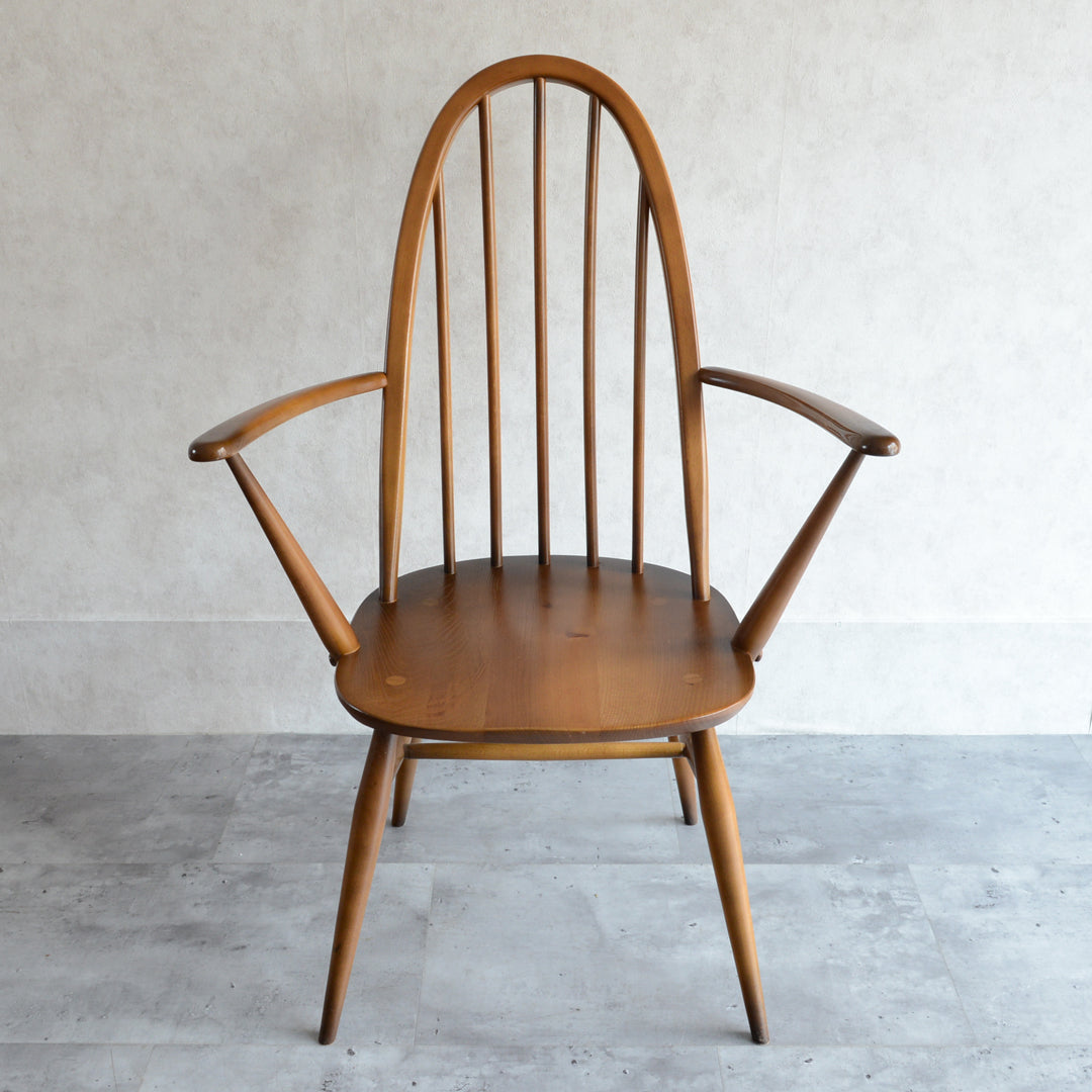 ERCOLアーコールアーム付き クエーカーチェア(ライトオールドコロニアルカラー）