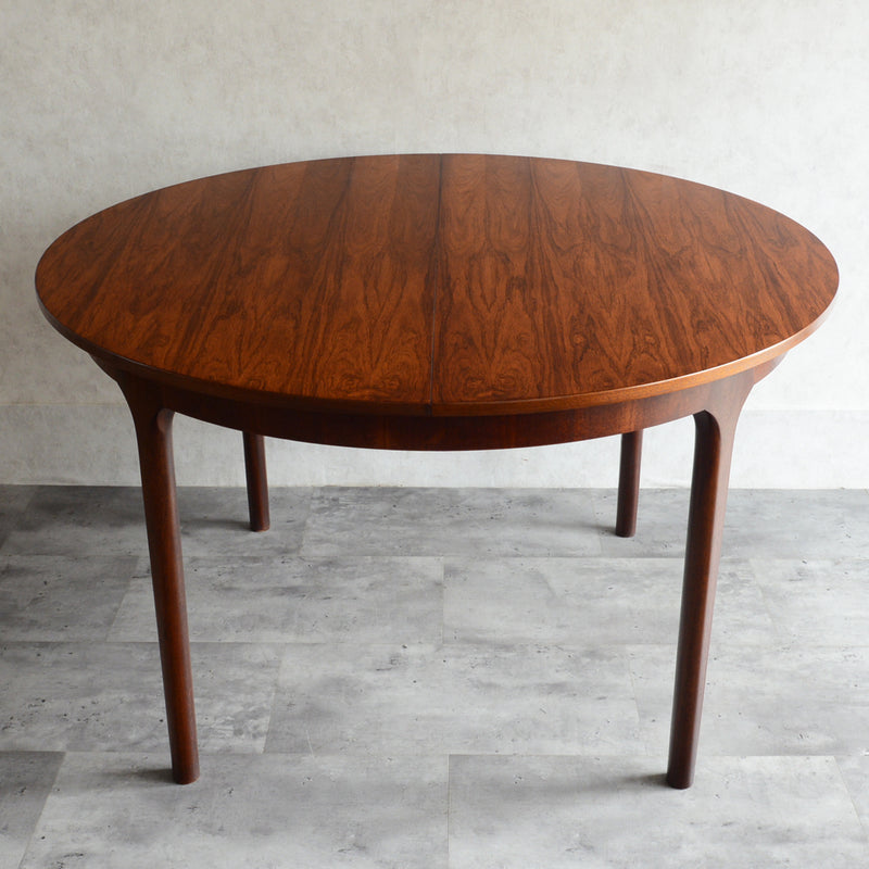 Ｔ様ご予約品 McINTOSHマッキントッシュ  ローズウッド ダイニングテーブル（天板剥離再塗装済）