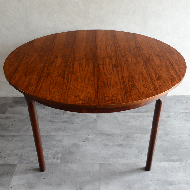 Ｔ様ご予約品 McINTOSHマッキントッシュ  ローズウッド ダイニングテーブル（天板剥離再塗装済）