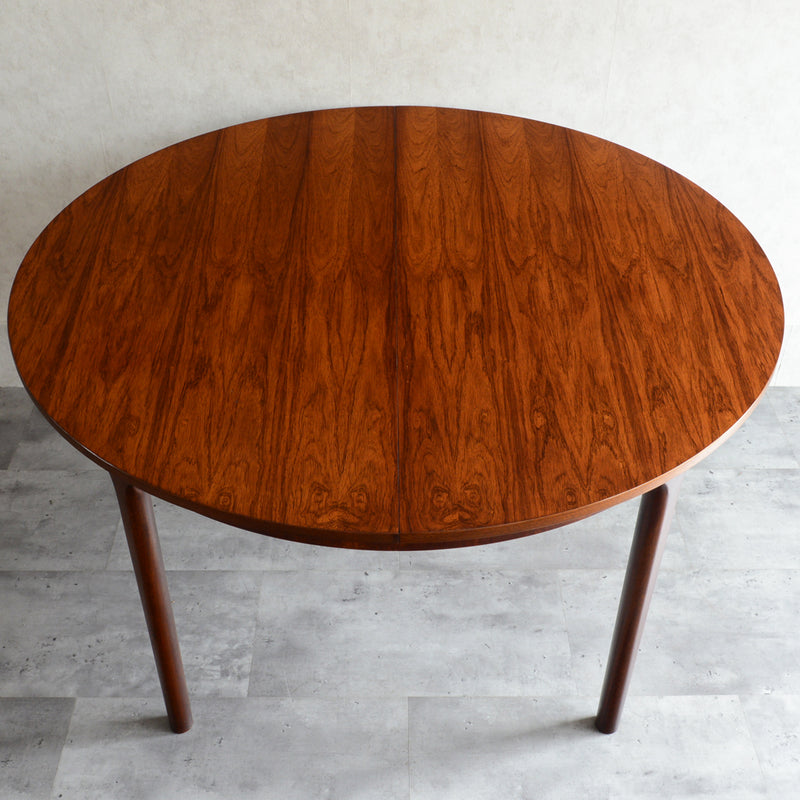 Ｔ様ご予約品 McINTOSHマッキントッシュ  ローズウッド ダイニングテーブル（天板剥離再塗装済）