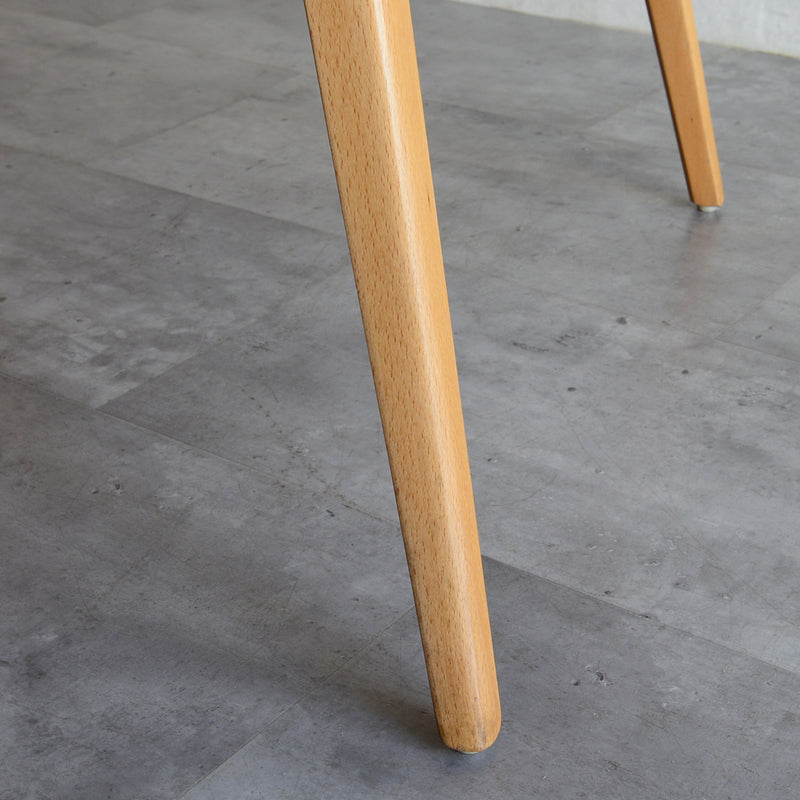 ERCOL アーコール ラウンド ドロップリーフテーブル 10（天板剥離再塗装済）