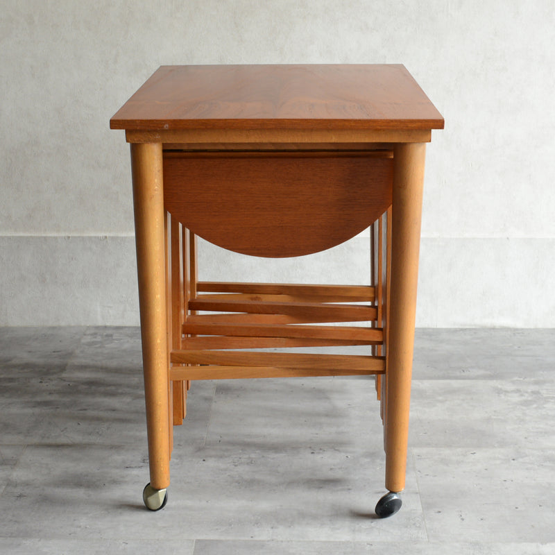 60s デンマーク　Poul .Hundevad　 ネストテーブル