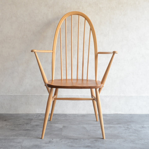 ERCOL アーコール アーム付クエーカーチェア08 (ラージサイズ）