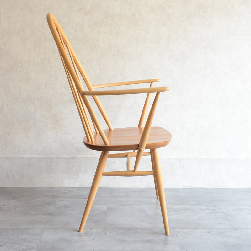 ERCOL アーコール アーム付クエーカーチェア08 (ラージサイズ）