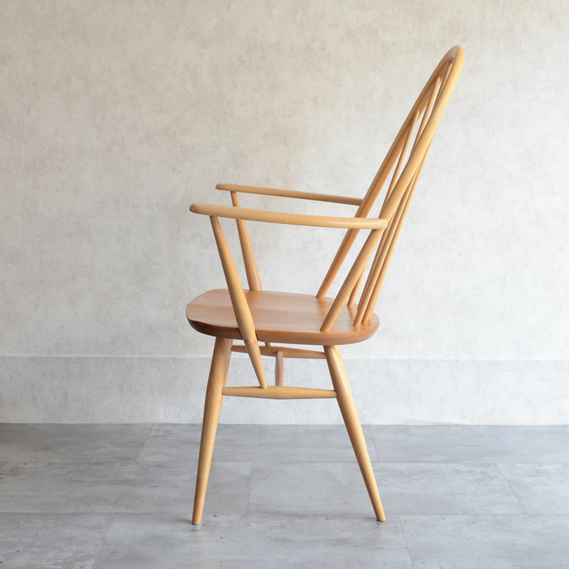 ERCOL アーコール アーム付クエーカーチェア08 (ラージサイズ）