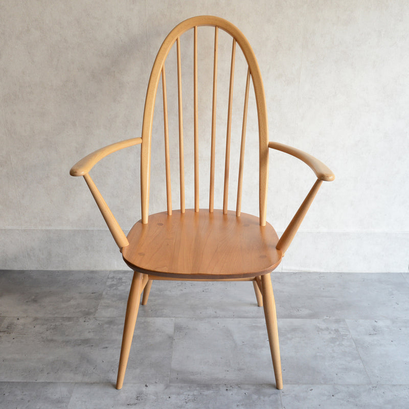 ERCOL アーコール アーム付クエーカーチェア08 (ラージサイズ）