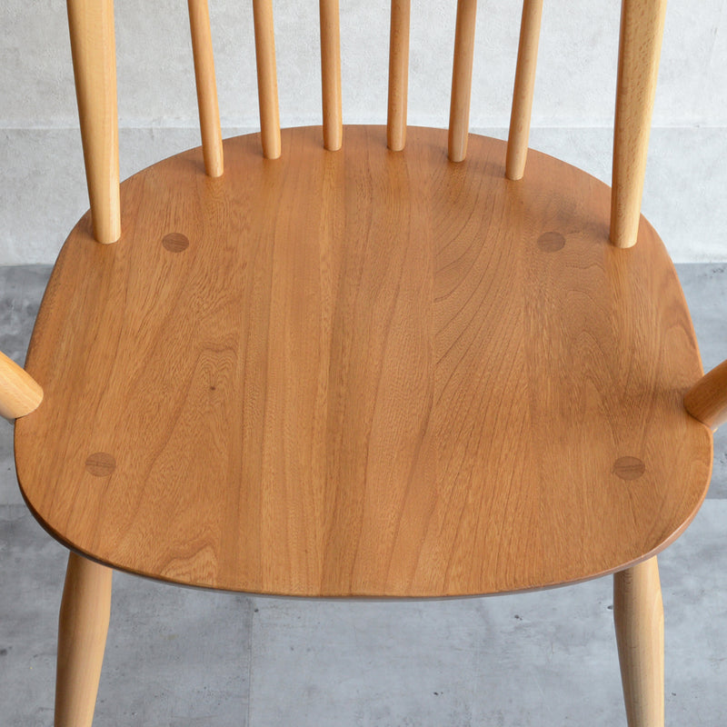 ERCOL アーコール アーム付クエーカーチェア08 (ラージサイズ）
