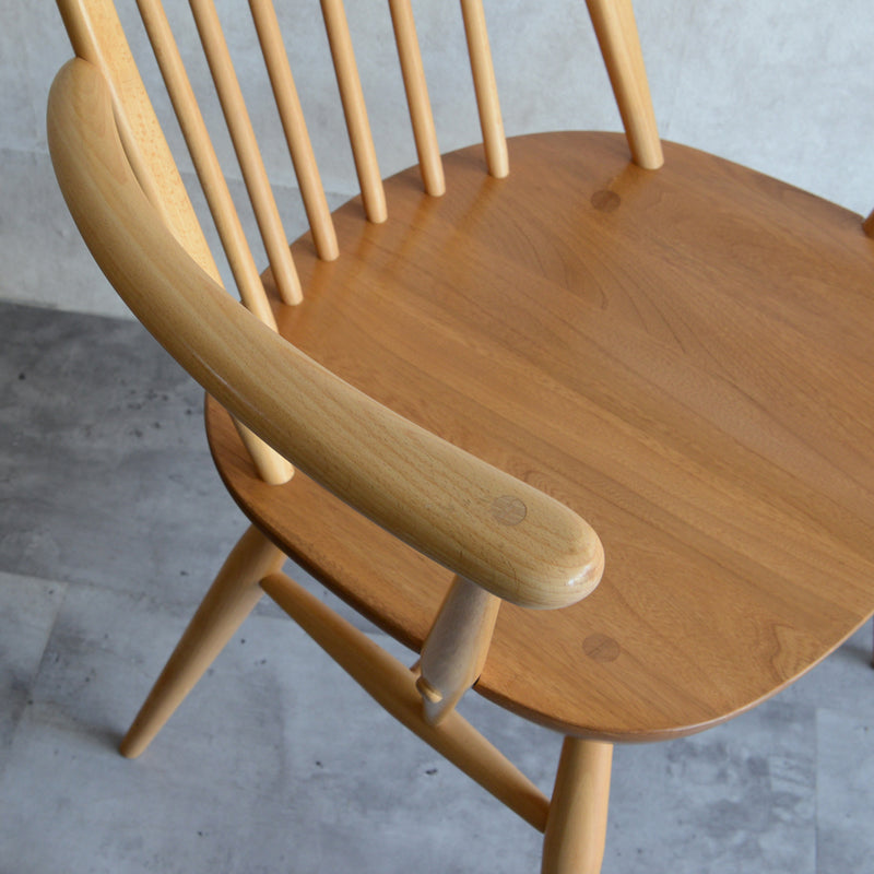 ERCOL アーコール アーム付クエーカーチェア08 (ラージサイズ）