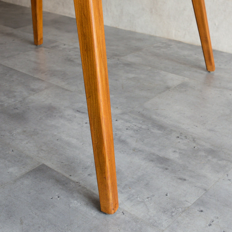 ERCOL アーコール ラウンド ドロップリーフテーブル 08（天板剥離再塗装済）