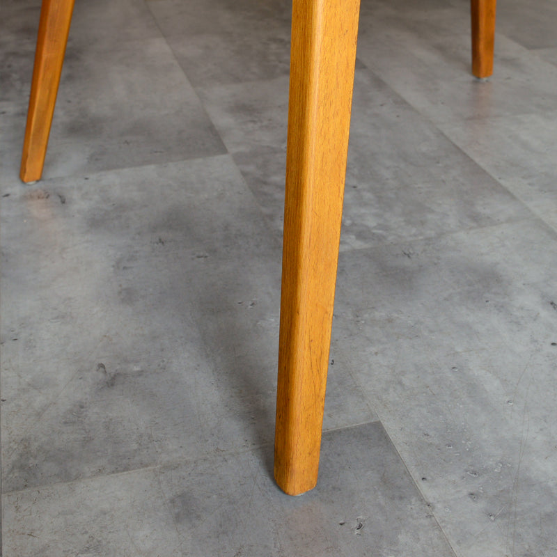 ERCOL アーコール ラウンド ドロップリーフテーブル 08（天板剥離再塗装済）