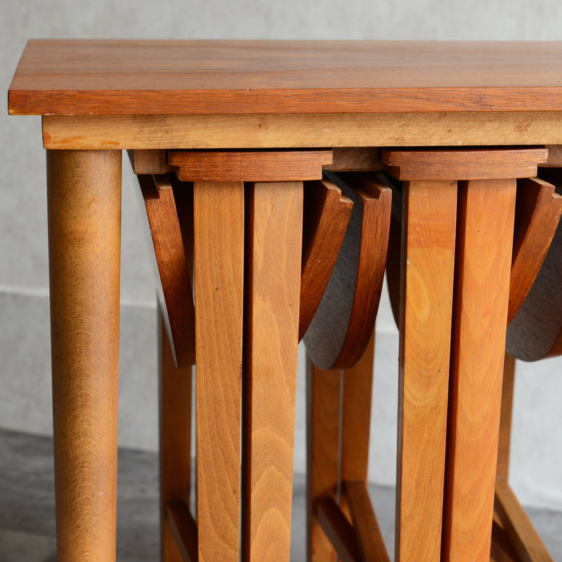 60s デンマーク　Poul .Hundevad　 ネストテーブル