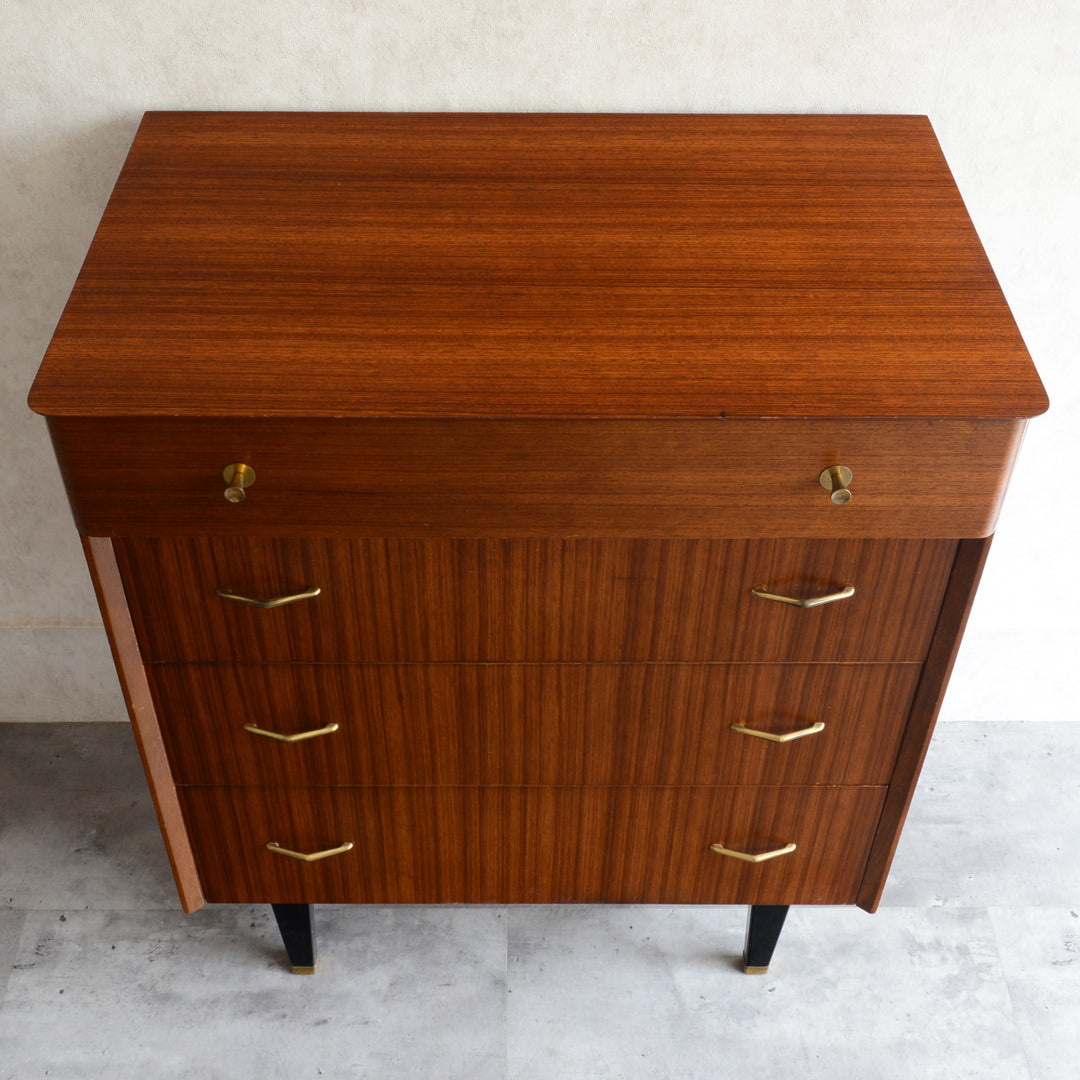 60s ヴィンテージ トーラチェスト03(天板剥離再塗装済）