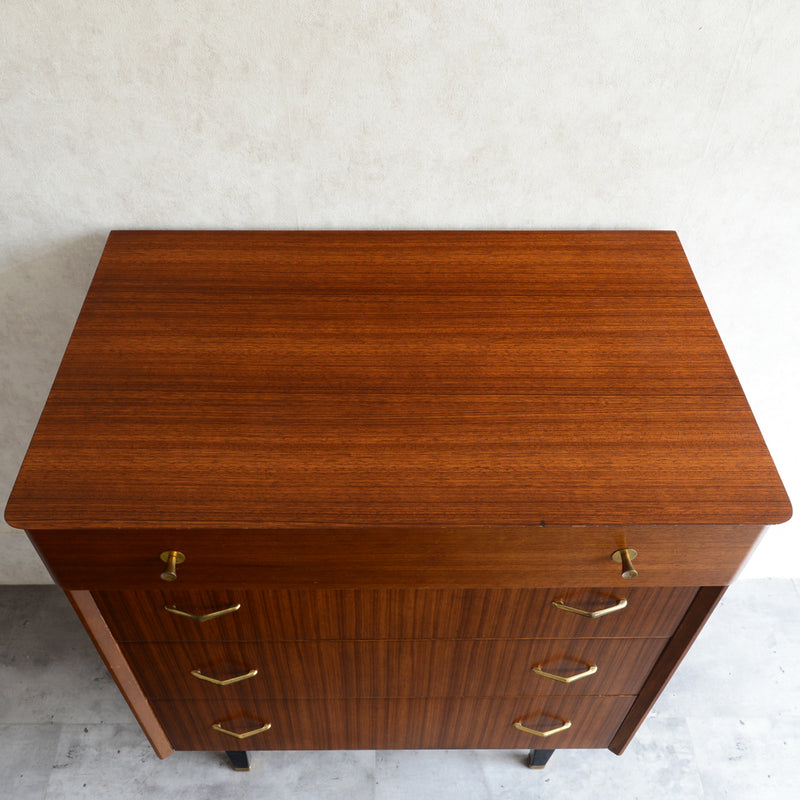 60s ヴィンテージ トーラチェスト03(天板剥離再塗装済）