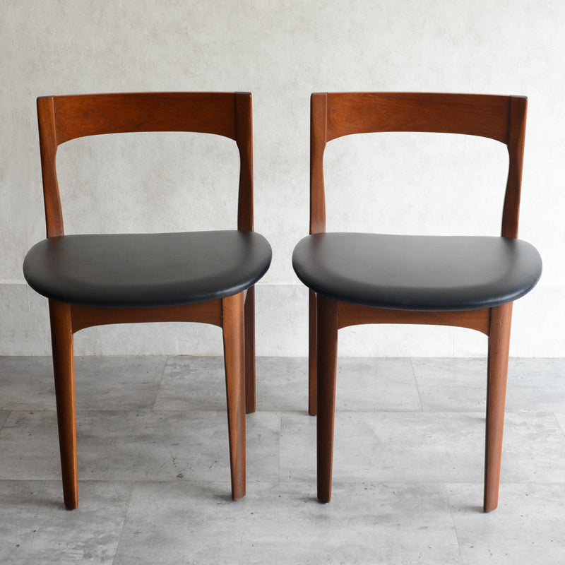 Nathan ネイサン ダイニングチェア ２脚セット(張替済)S26