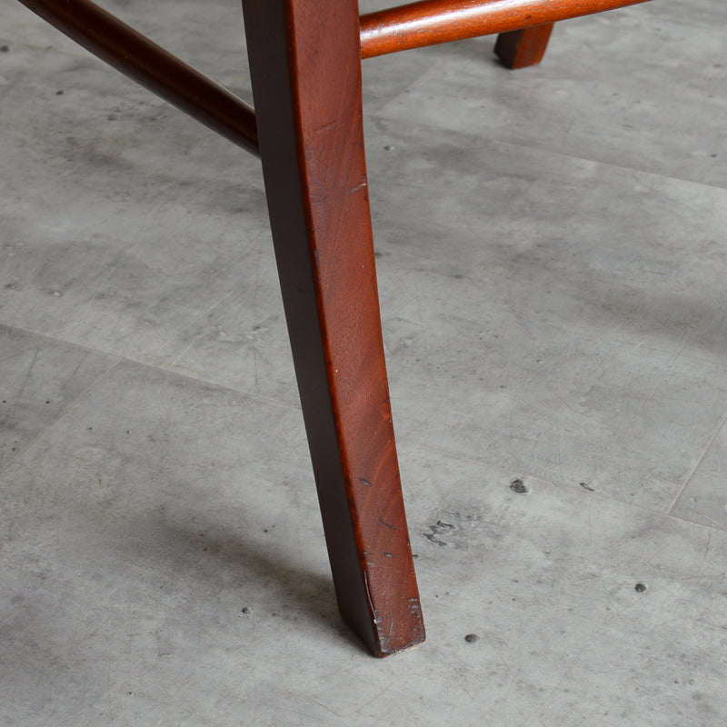 O様見学予約商品 クラシックチェア01(座面張替済ストライプ）