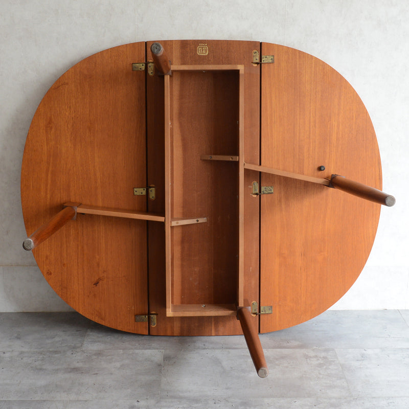 G-PLAN ジープラン ゲートレッグ テーブル19（オーバル）天板剥離再塗装済