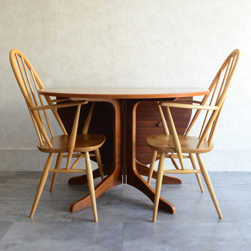 Sutcliffe サトクリフ オーバルゲートレッグテーブル02